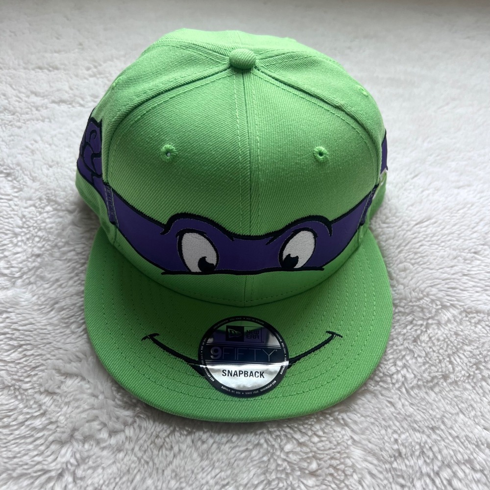 New Era Teenage Mutant Ninja Turtles Donatello 9FIFTY Snapback Hat Green OSFM